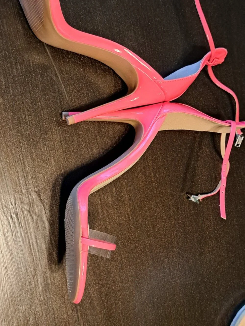 Qupid Hot Pink Heels